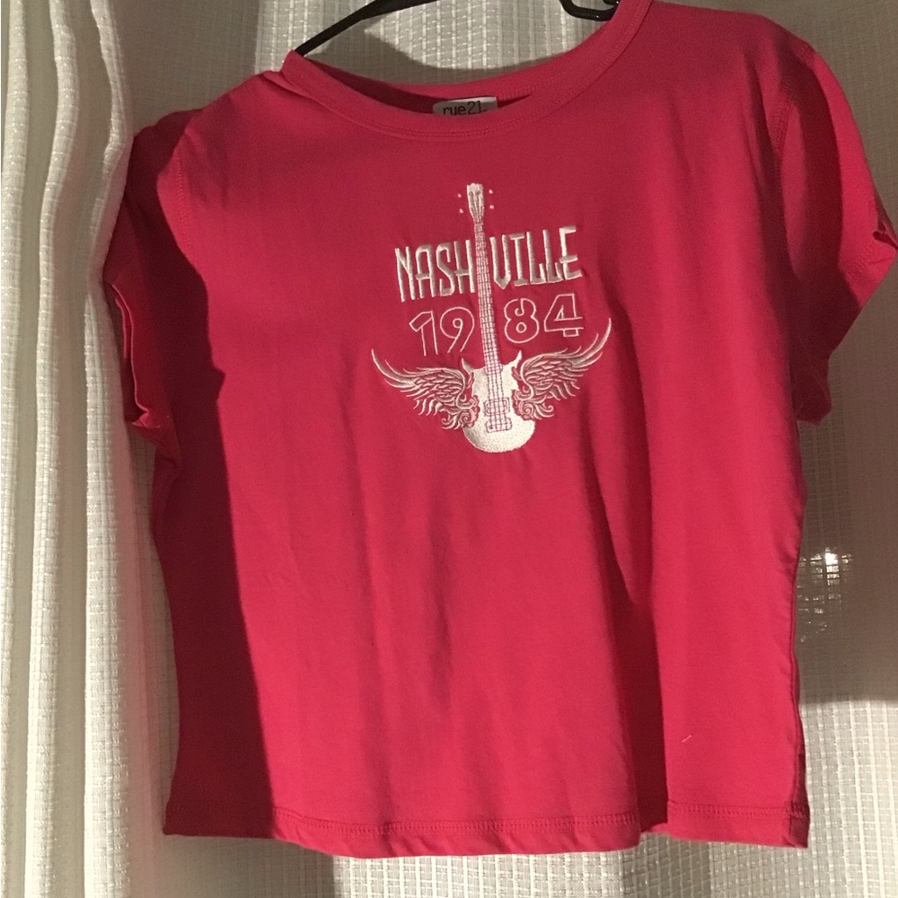 Hot pink Nashville T shirt